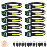 FITLCHZ LED headlamp with 230-wide beam for hands-free outdoor tasks.