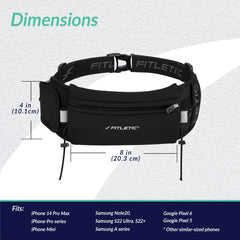 Fitletic Ultimate II gel loops securely hold energy gels for long training sessions.