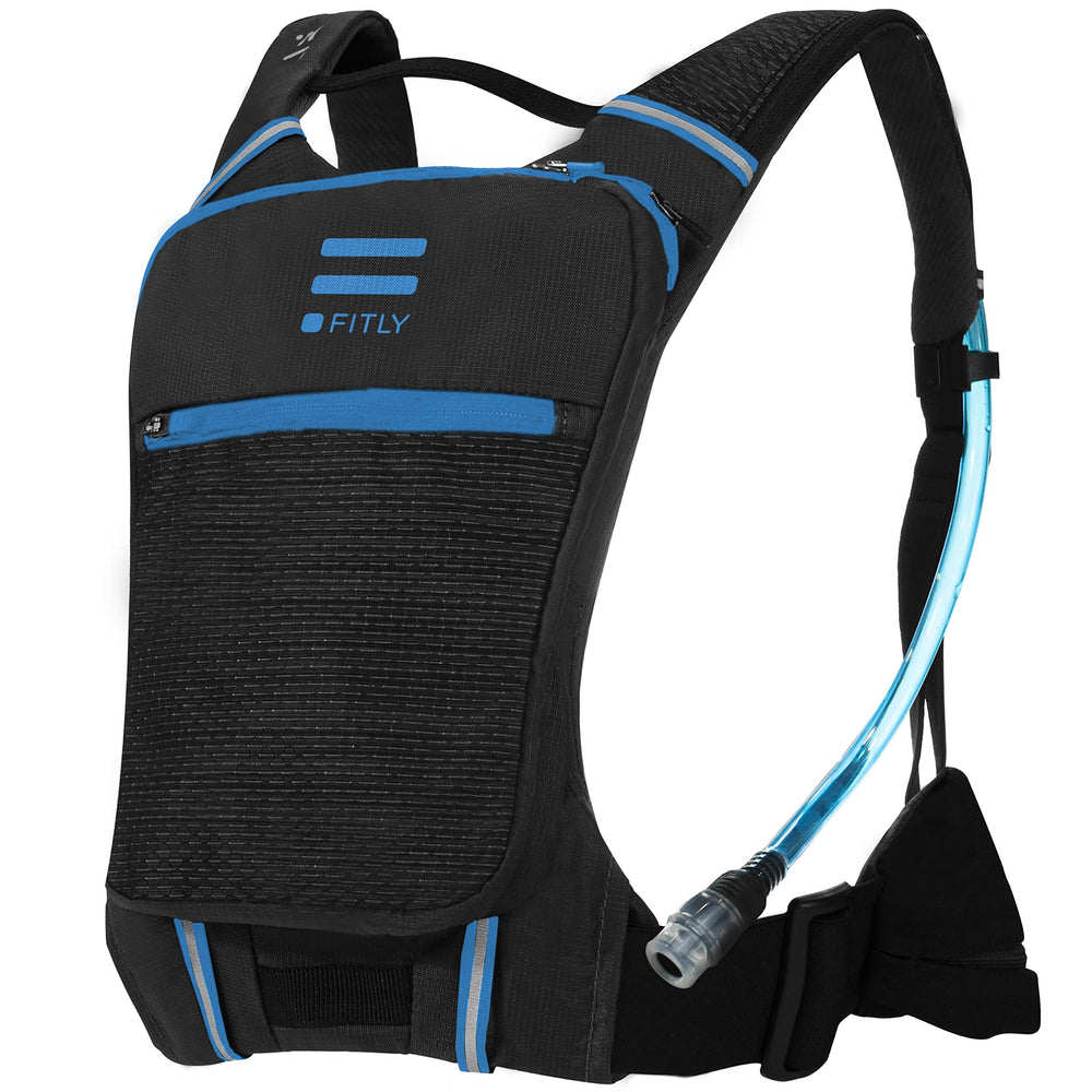 Fitly Sub90 running vest front view showing lightweight, balanced design.