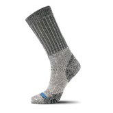 FITS Heavy Expedition boot sock close-up shows merino-wool warmth and moisture management