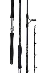 Fitzgerald Fishing Stunner HD 8ft offshore rod ready for heavy line battles.
