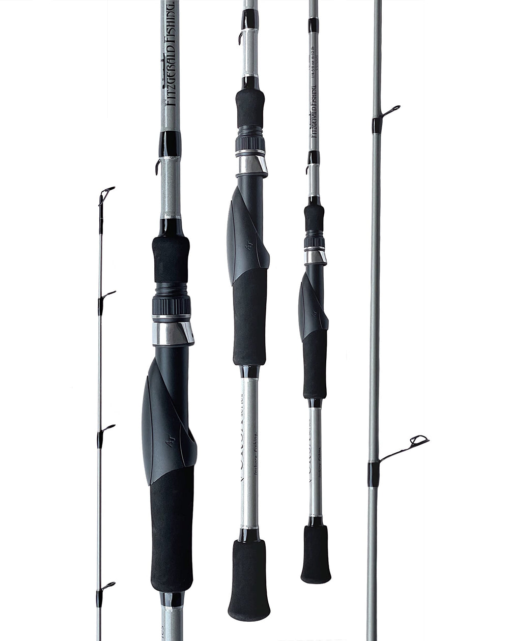 Fitzgerald Vursa 7ft 6in spinning rod closeup highlights ultra-sensitivity for precise casts.