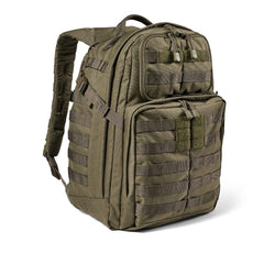 Five11 Rush 24 2.0 backpack back panel with ventilation and support.