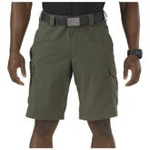 Five11 Stryke 11in EDC 12-pocket short front view highlights rugged Flex Tac fabric and storage.
