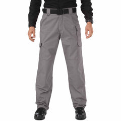 Five11 Tactical men's cargo work pants front view show durable cotton canvas for heavy-duty tasks.