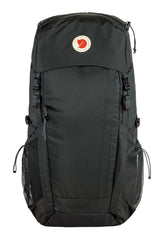 Fjällräven Abisko Hike 35 backpack front view with ergonomic straps for comfortable day hikes