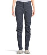 Fjällräven Abisko Hybrid Trail Trousers front view shows mid-rise comfort for outdoor hikes.