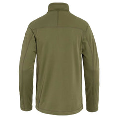 Fjällräven Abisko Lite Fleece Jacket Green LG zippered front closure for easy temperature control