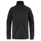 Fjällräven Abisko Lite Fleece Jacket M, front view, lightweight warmth for hiking.
