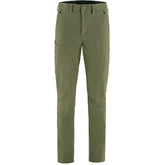Fjällräven Abisko Trail Stretch Trousers front view for lightweight outdoor versatility
