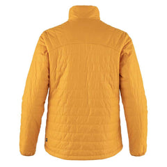 Fjällräven Expedition X-Latt mustard hem drawcord seals warmth in wind