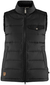 Fjallraven Greenland Down Liner Vest front view, warm compact layer for chilly days