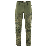 Fjällräven Keb Trousers pocket design highlights ample pockets for gear on the trail.