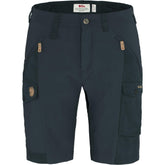 Fjallraven Nikka Curved W shorts with back reinforcement for durability during hikes