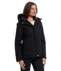 Fjällräven Stina Padded Jacket showing two secure zippered pockets for essentials.