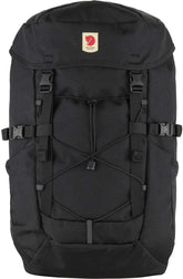 Fjällräven Skule Top 26 black back view showcases durable everyday versatility.