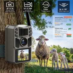 FKPCAM 64GB storage supports long footage without frequent transfers.
