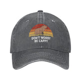 FLALORI capybara hat front view for casual daily wear and street style