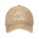 FLALORI Rocks hat front view, versatile street-style cap for daily wear.