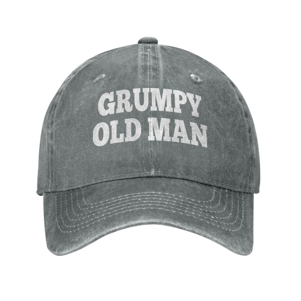 FLALORI Grumpy Old Man Hat front view for casual everyday wear