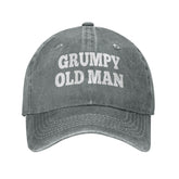 FLALORI Grumpy Old Man Hat front view for casual everyday wear