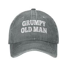 FLALORI Grumpy Old Man Hat front view for casual everyday wear