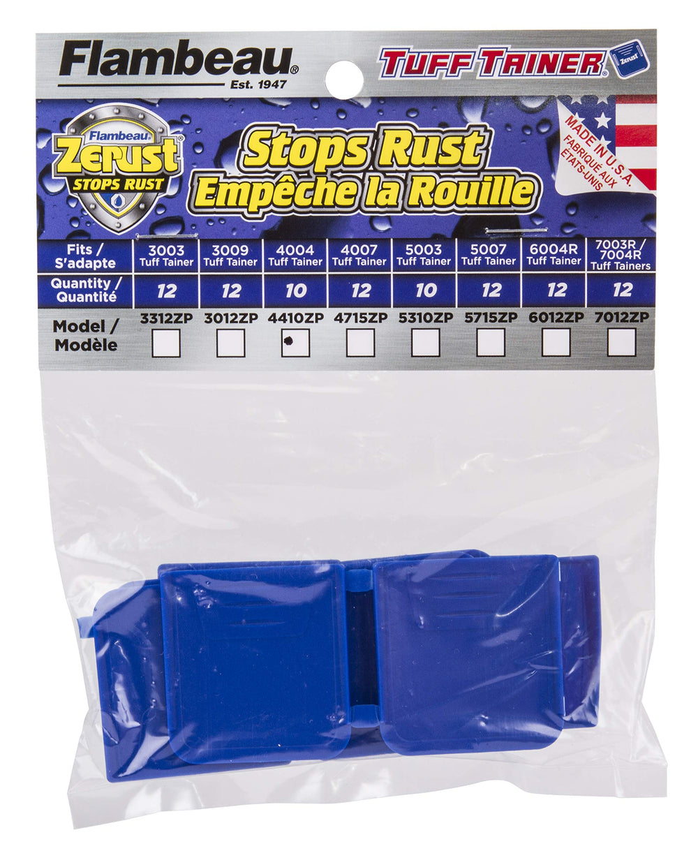 Flambeau 4410ZP Zerust divider pack protects tackle from rust in saltwater storage.
