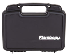 Exterior view of Flambeau Outdoors 1011 Safe Shot Pistol Pack Case showing rugged plastic construction