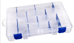 Multiple compartments keep hooks and lures separated during trips