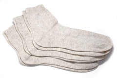 FlaxSox thin breathable linen sock for women, front view, promotes everyday comfort.