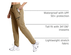 FLEFRM five-zip pockets provide secure storage on hikes