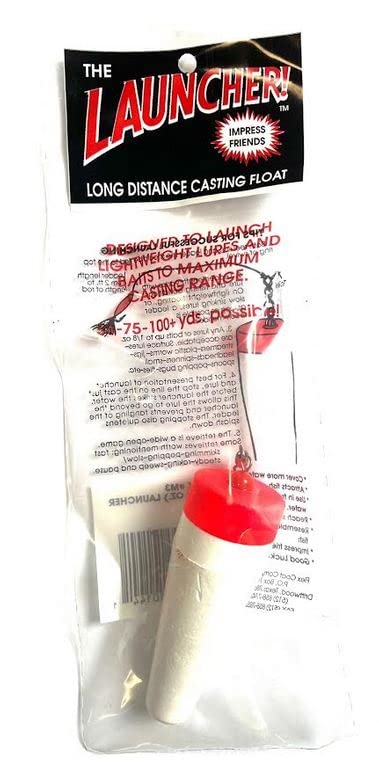 Flex Coat 3 Launcher 3/4oz Casting Float front view, for long casts and precise depth control.