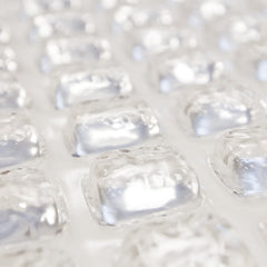 FlexiFreeze Ice Sheets with BPA-free label ready for reuse.
