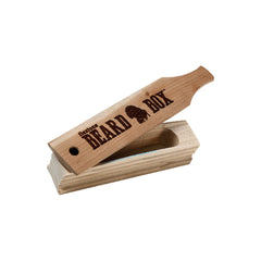 Flextone Beard Box with black cherry lid delivers crisp turkey tones on the go.