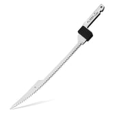 FLISSA 8-inch flexible replacement blade for electric fillet knife in polished stainless steel