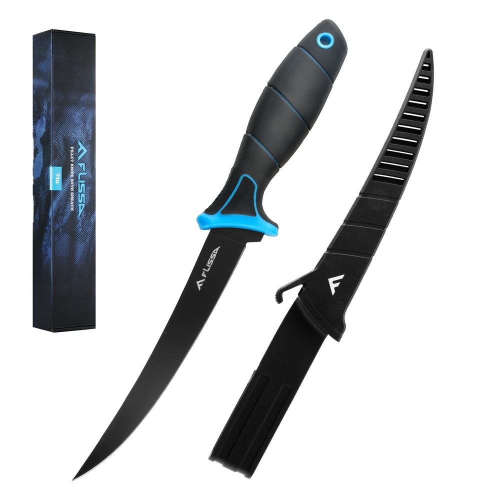 FLISSA 7-inch fillet knife with protective sheath