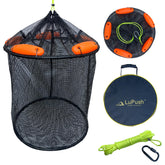 Floating Fish Basket with breathable mesh for live fish
