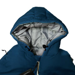 Flourish Thermotuff sleeping bag with pockets shown in outdoor setup