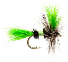 Wet flies included for versatile trout river and lake fishing