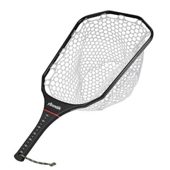 Fly Fishing Landing Net with carbon fiber frame and black finish