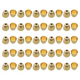 Fly Head Beads gold brass cone heads set for durable, quick sinking