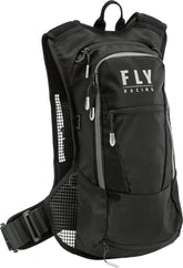Fly Racing XC70 Hydro Pack showing top reservoir opening for fast filling and cleaning