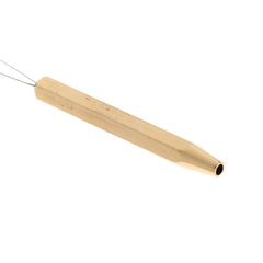 Fly Tying Bobbin Threader in use demonstrates fast bobbin threading