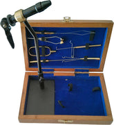 Fly Tying Standard Tool Kit contents: nine precision tools for meticulous fly tying.