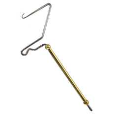 Rotatable whip finisher tool for fly tying