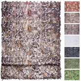 FLYEGO camo netting in dry grass pattern ready for portable hunting blind setup.