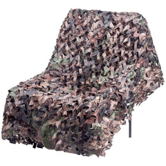 FLYEGO camo netting lightweight waterproof fabric suits outdoor use in rain.