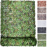 FLYEGO camo netting woodland roll offers broad concealment for hunting and outdoor photography.