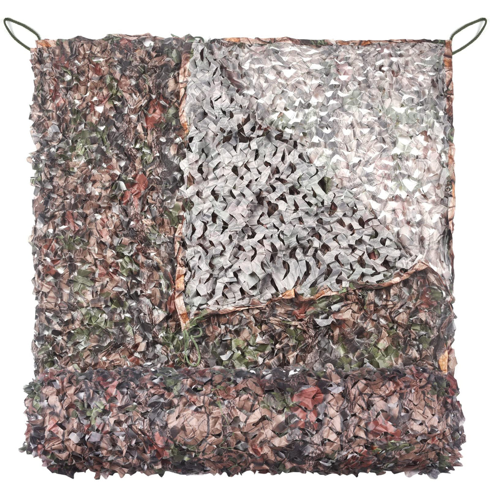 FLYEGO Gen 2 camo netting hunting blind setup for concealment and quick shelter
