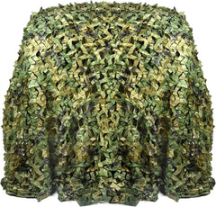 FLYEGO Gen 2 camo netting sun shade function offers UV protection and weather resilience.